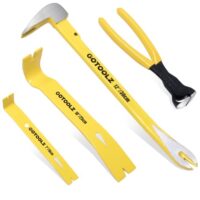 4-teiliges Hebelstangen-Set für DIY-Projekte, Allzweckkrallen-Hebelstange und Brechstabkralle