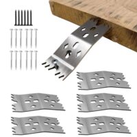 Komfortables und langlebiges Holzbearbeitungset: 6 Stück Niederhalter für CNC & Werkbank - Platten-Spannvorrichtung zum Fixieren & Pressen