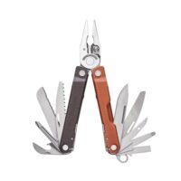 Leatherman Rebar Mehrzweckzange Burnt Sienna - vielseitiges Werkzeug mit 17 Funktionen, inklusive Spitzzange und Drahtschneider, aus 420HC-Edelstahl und mit antireflektiver schwarzer Oxidbeschichtung