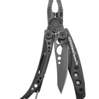 Leatherman Skeletool CX, ein vielseitiges Multi-Tool für Camping und Survival mit 7 verschiedenen Funktionen in edelstem Stahl und Onyx-Finish.