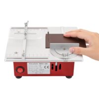 Mini Tischsäge, Präzisionstischkreissäge mit 9500RPM für Holzbearbeitung und Schnitzen