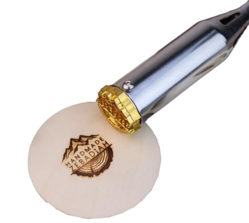 Personalisiertes Brandeisen für Holz, elektrischer Logo-Branding-Eisenstempel, benutzerdefiniertes Holzmarkierungsgerät zum Markieren von Logos, Namen oder Designs auf Holzbearbeitung, Möbeln und Geschenken
