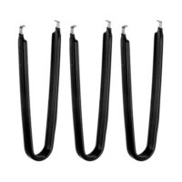 Edelstahl-IC-Chip-Extraktor mit isoliertem Vinylgriff für die Entfernung von ICs von Leiterplatten, hochwertiges Werkzeug für professionelle Wartungspersonal und Heimgebrauch