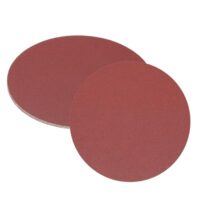 Schleifpapier 8 Stück, 250mm PSA Schleifscheiben, Körnung 100, Aluminiumoxid, Selbstklebend, Lochlos, Runde, Nass/Trocken für Auto Lack Holz