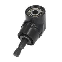 Rechtwinkliger Bohrer-Adapter, Abgewinkelter Bithalter, Bohrer-Befestigungsadapter, 1/4-Zoll-Sechskantschaft-Zubehör für Werkzeugkiste