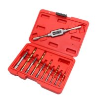 Lueear Schraubenausdreher-Set – Easy Out Bohrer 11-teiliges Set, robuste Mehrzweck-Gewindebohrer-Ausdreher für Reparaturen zu Hause, Automobilaufgaben
