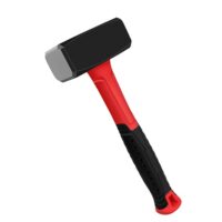 Sledgehammer, Fäustel-Hammer, schwerer Hammer zum Einschlagen von Vollnägeln, Komfortabler Fiberglas-Stiel