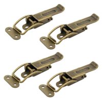 4 x Spannverschluss Catch #22 brüniert Kniehebelspanner Verriegelung Hebelverschluss aus Metall von SO-TECH