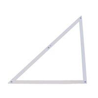 Stanley Bauwinkel, klappbarer Winkel für Bauprojekte, aus Aluminium, leicht zu demontieren, 45°-, 90°- und Spitzwinkel, Aufhängelage