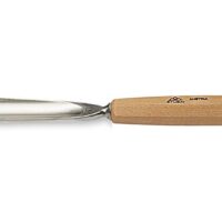 STUBAI Gerades Hohleisen 40 mm, einseitig geschliffen, Serie 55, Stich 9, präzises Schnitzwerkzeug für Holzdesign und Figuren, langlebige Profiqualität