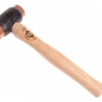 Kupferhammer THOR 308, Größe A, 425g Gewicht, hochwertiger Heimwerkerhammer mit elektrolytischem Kupferkopf und Temperierhaken