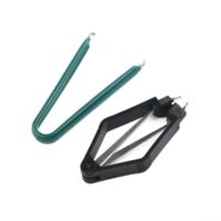 U-Type Flat IC Chip Extractor Set für die Entfernung von PLCC, ROM und Circuit Boards - Werkzeugset für Elektronik-Reparaturkits mit statischer Sicherheit