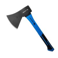Universalaxt aus Glasfaser mit ergonomischem Griff und gehärtetem Axtblatt für Holzbearbeitung