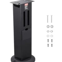 VEVOR Schleifständer für Doppelschleifer mit Bodensockel und Montageplatte, kompatibel mit der meisten Doppelschleifmaschinen