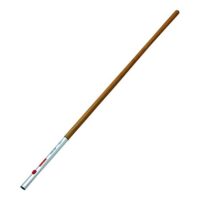 Hochwertiger Holzstiel aus europäischer Naturholz, für multi-star Gartengeräte geeignet, 57 cm lang und 1 kg schwer.