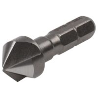 Wolfcraft Kegelsenker HSS, Sechskantschaft ∅ 12 mm I 2580000 zum präzisen Senken von Bohrlöchern in Metall und Kunststoff