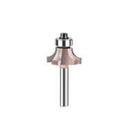 Vier hochwertige Router Bits mit 1/4 Zoll Schaft für Holzbearbeitung, ideal für Anfänger und Fortgeschrittene