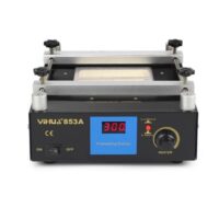 853A BGA SMD Aufwärmostation, Heizplatte für Elektronik und Reparatur, 220V, 450W Infrarot, Rostfrei