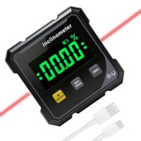 Digitales Winkelmesser mit Laser: Präzise Messungen eines Afaneep-Tools für Schreiner, Maler, Bauarbeiter und Heimwerker