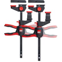 Einhand-Tischzwingen Set von BESSEY, Führungsschienen fixieren, 150 mm Spannweite, 60 mm Ausladung