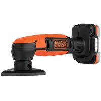 Akku-Detailschleifer mit 89 mm Schleifdraht, 12 V, 1 Akku, 40 Minuten Laufzeit und Netz-Schleifmittel