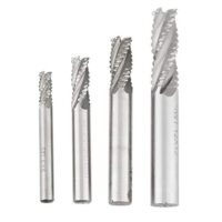 HSS-Schruppfräser für CNC-Fräsmaschinen, Fräsmaschinen und Werkstätten zum Schlitzen und Lochbohren von Holz, Metall und Kunststoff