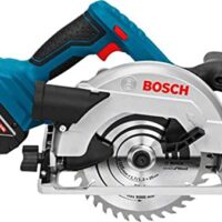Bosch Professional 18V System Akku Kreissäge GKS 18V-57 G - kompatibel mit Führungsschiene, Schnitttiefe: 57 mm, inkl. 2x 4.0Ah Akku, Schnellladegerät GAL 18V-40 und weitere Werkzeuge