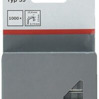 Bosch Professional Feindrahtklammer Typ 59 für Textilien, Gewebe und Karton mit hoher Präzision und großem Reichweiten