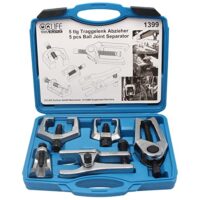 CCLIFE 5-teiliges Set mit Spurstangenkopf, Traggelenk und Kugelgelenkausdrücker für verschiedene Aufgaben wie Autoreparatur oder Modifikation