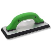 Epoxid Fugbrett mit 2-Komponenten-Griff, Alu-Rücken und feinem Gummibelag auf Moosgummi-Rücken für Epoxid Verfugung