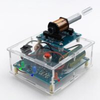 Elektronik Bausatz, DIY Kit, Coilgun Lötübungsset, elektromagnetischer Sender, Schießspielset, für Erwachsene