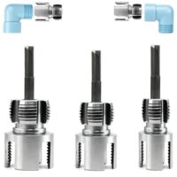 Universelles Gewindeschneidwerkzeug für PVC-Wasserrohre in 3 Größen: 1/2, 3/4 und 1 Zoll - Sauberes und Zuverlässiges Gewindeschneiden