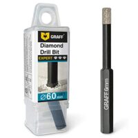 Diamantbohrer für harte Fliesen, Glas und Keramik, Bohrer 6mm mit Sechskant, ideal für industrielle Nutzung und Hausgebrauch