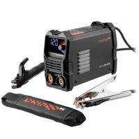Professionelles Schweißgerät Dnipro-M IGBT MMA Inverter, 4800 W und 120 A, ideal für Heimwerker und Profis, leicht und tragbar, AntiStick HotStart ArcForce VRD, Elektroden 1.6-3.2 mm, LED-Display, i120 Mini