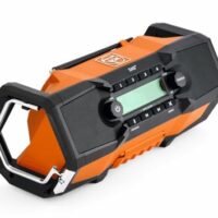FEIN Robustes und mobiles Baustellen-Akku Digitalradio ARAD 18 BC AS mit vier Wiedergabequellen (DAB+, Bluetooth, FM und AUX)