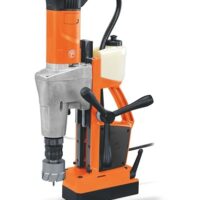 Fein Magnet Kernbohrmaschine KBM 65 QW, Hochleistungsgerät für Industrie und Handwerk, Motor mit Tachoelektronik, Rechts-/Linkslauf-Funktion und Hubbereich von 145 mm