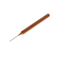 Hochwertiger Splinttreiber für Heimwerker und Profis mit 150 mm Länge und 2 mm Durchmesser, Kupfer-Lackierung, Stahlbau, silberner Kopf