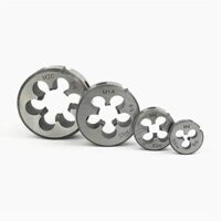 HSS Schneideisen Aussengewindenschneider metrisches Regelgewinde M4 für Metallbearbeitung, hohe Qualität, effektive Bearbeitung von Metallteilen mit metrischem Regelgewinde M 4 x 0,70 nach DIN ISO 13