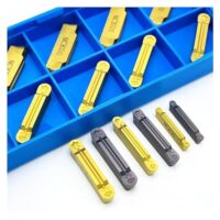 10 Stück Hartmetalleinsätze für MRMN200, MRMN300 und MRMN400 CNC-Drehwerkzeug - hochwertige Leistung für lange Zeit