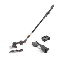 Husqvarna Aspire Akku Gras- und Strauchschere S20-P4A mit Verlängerung, Strauch- und Grasscherenmesser, 18V (inkl. Verlängerung, Akku & Ladegerät)