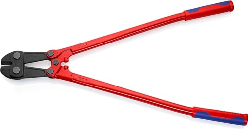 Bolzenschneider mit Mehrkomponenten-Hüllen 760 mm von KNIPEX, hochwertiges Werkzeug für Heimwerker und Handwerker, robuste Konstruktion und hohe Präzision.