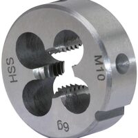 HSS Schneideisen für Metallbearbeitung, M5-Gewindeendung 0,5 mm, hochwertiger Werkzeughersteller KS Tools