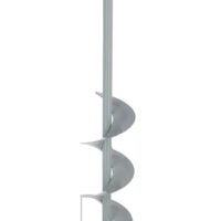 Ergänzer für Zaunpfähle, Stahl lackiert, 150 mm Durchmesser