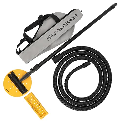 Staubfreier Stabschleifer für Wand- und Deckenbearbeitung, staubfrei und leicht in der Hand