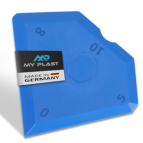 Fugenabzieher für präzise Ecken und Kanten, Silikon-Abzieher für 90°-Fuge (0/3/5/10 mm), Made in Germany