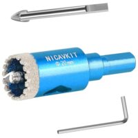 Professionelle Hartgelötete Diamant Bohrkron Fliesenbohrer für Fliesen, Porzellan, Keramik, Glas, Quarzit und Marmor