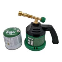 NOLA Gasbrenner mit 190g Gaskartusche, Lötbrenner und Grillanzünder für Löten und Schweißen