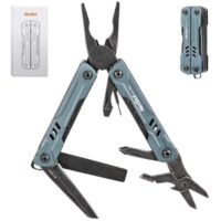 Kompaktes EDC-Werkzeug mit 12 verschiedenen Funktionen, ideal für Heimwerker und Outdoor-Enthusiasten