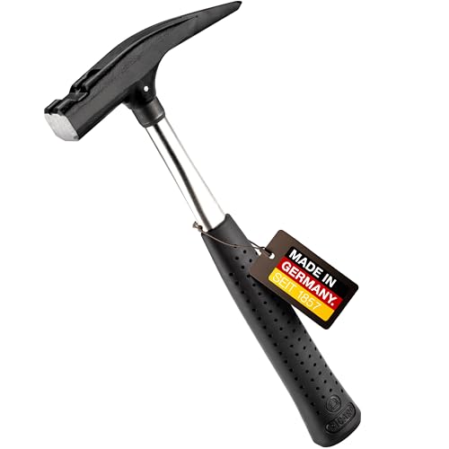 PICARD Latthammer 600S, 600g glatt, Robust und Ergonomisch, GS geprüft, Spezialstahl, C45 Stahlrohrstiel, DIN 7239, Profiqualität, Made in Deutschland seit 1857
