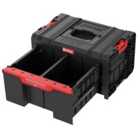Werkzeugkoffer mit tiefer Schublade, Robust Automatische Blockade Modular Werkzeuge Zubehör